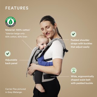 Foto 2 | Portabebés Stokke Limas Carrier Flex Terracotta Ocs - Venta Internacional