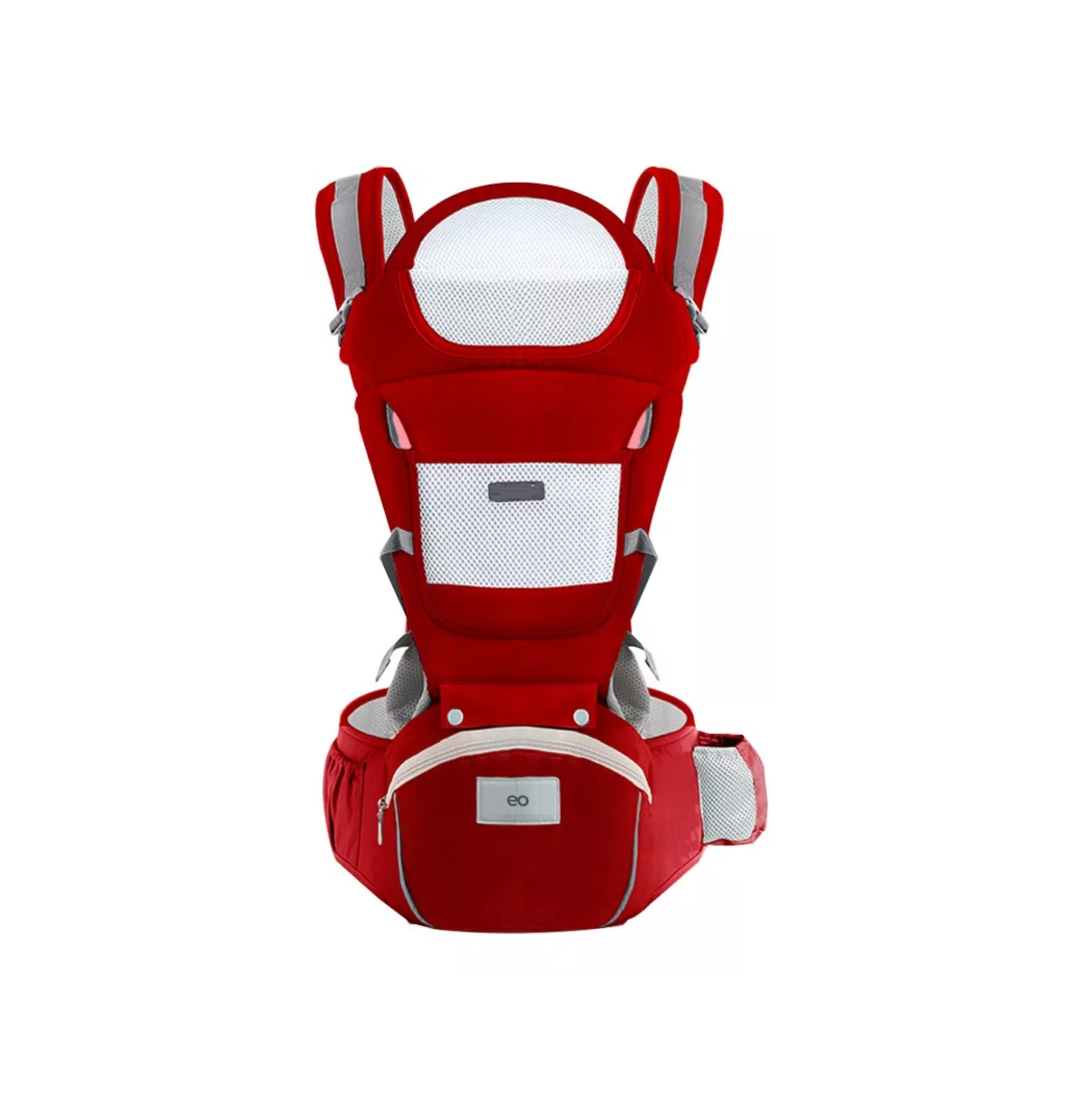 Foto 2 pulgar | Mochila Porta Bebés Ergonómica Multifuncional Roja