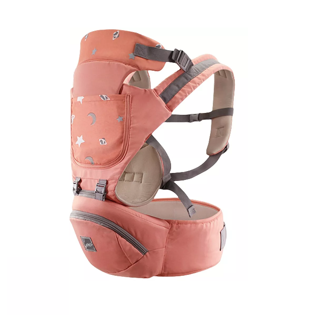 Foto 2 pulgar | Language Cangurera Portabebés Ergonómica Para Bebés De 3 A 18 Meses Eo Safe Imports Esi-17072-1 Naranja