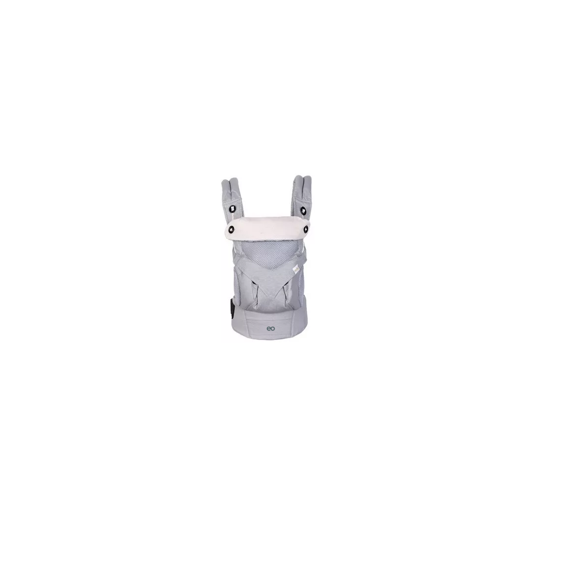 Foto 2 pulgar | Mochila Cangurera Para Bebé Ergonómica Asiento De 3-48 Meses Eo Safe Imports Esi-18209-1 Gris