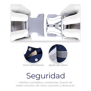Foto 3 | Canguro Multifuncional Ecobaby Original con Asiento Azul Marino