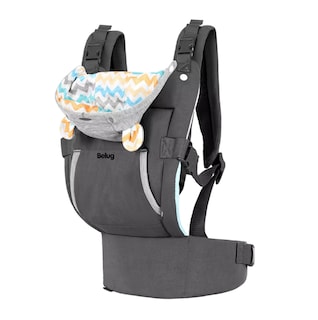Foto 1 | Canguros Bebés Mochila Ergonómica Porta Bebe 0-36 Meses Belug Gris