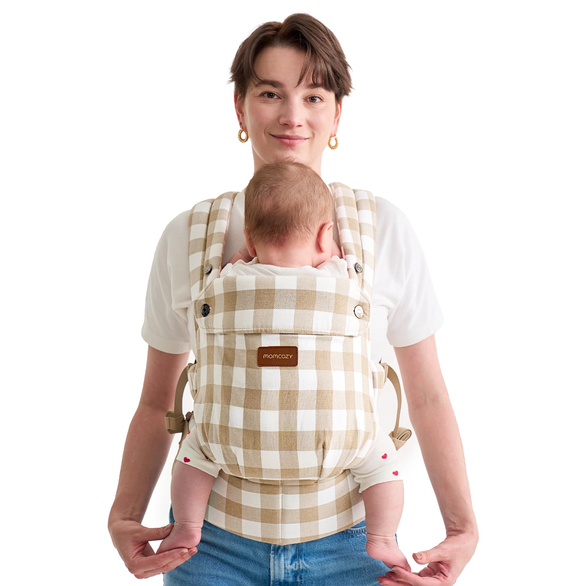 Foto 1 | Portabebés Momcozy Lino de Algodón 3 Etapas 3,5-20 Kg - Venta Internacional
