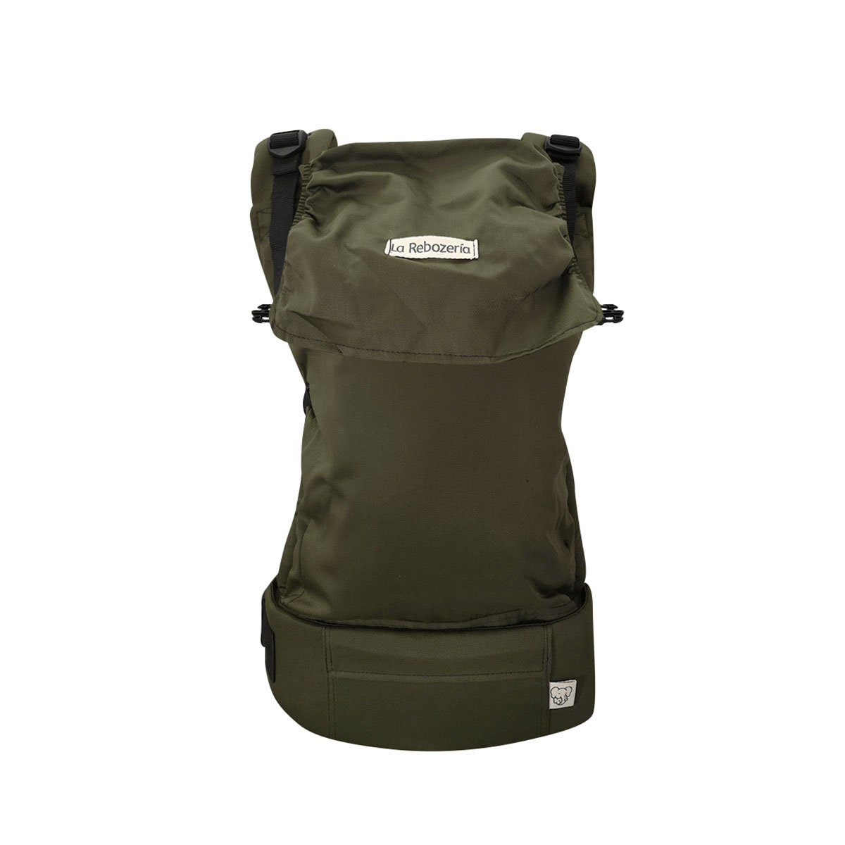 Foto 3 | Portabebé Ergonómico Gabardina Lisa La Rebozería Nukú
