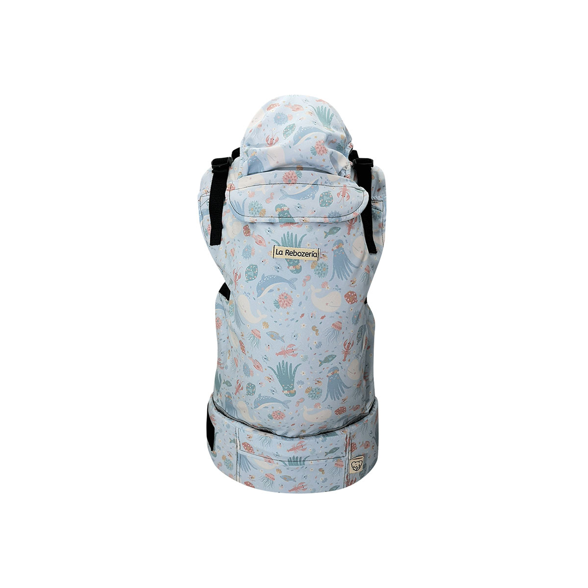 Portabebé Ergonómico Nukú Gabardina La Rebozería Bebé