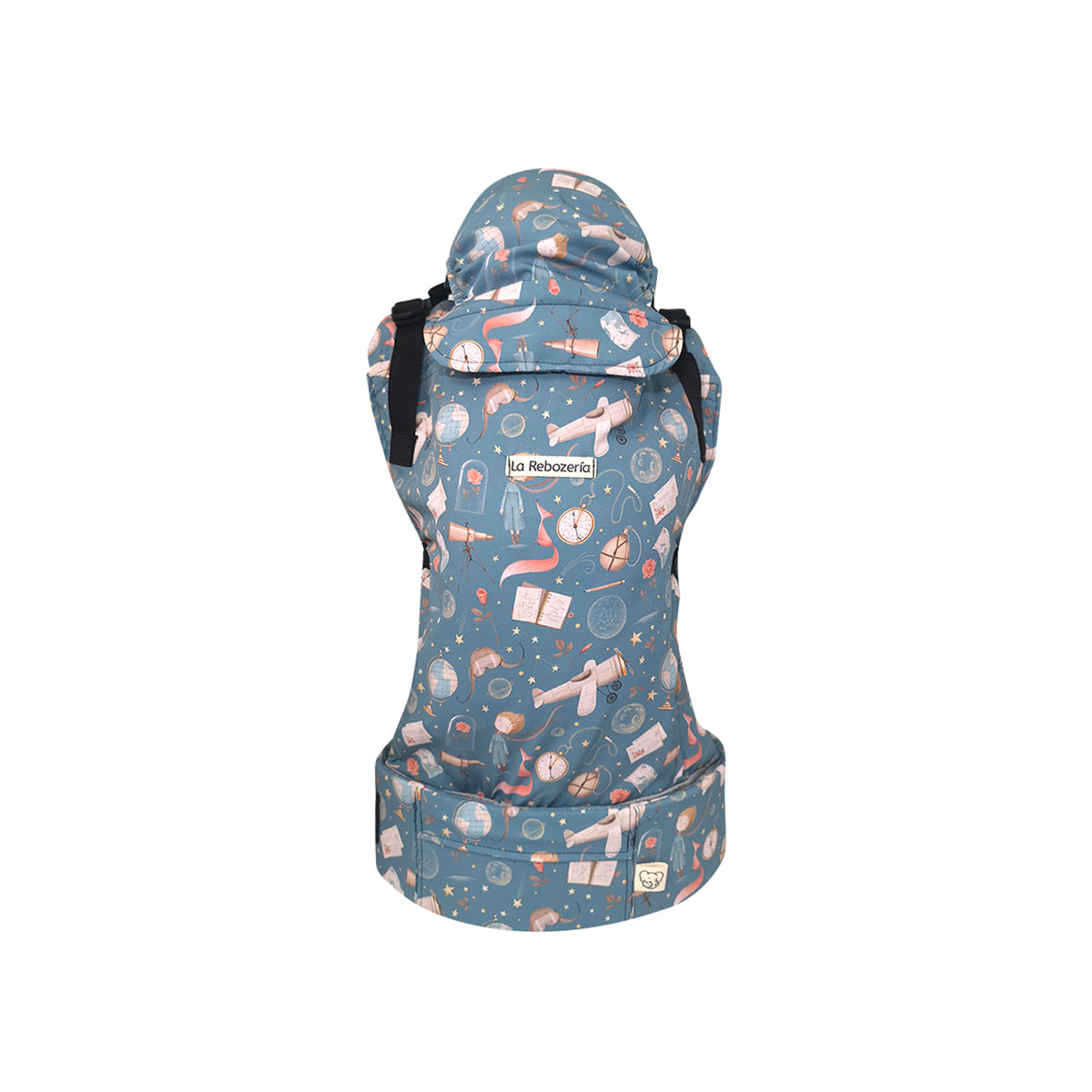 Portabebé Ergonómico Nukú Gabardina La Rebozería Bebé