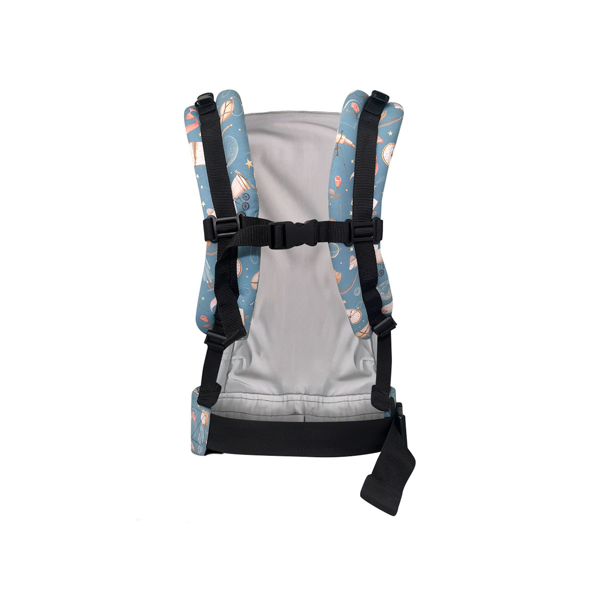 Foto 5 pulgar | Portabebé Ergonómico Nukú Gabardina La Rebozería Bebé