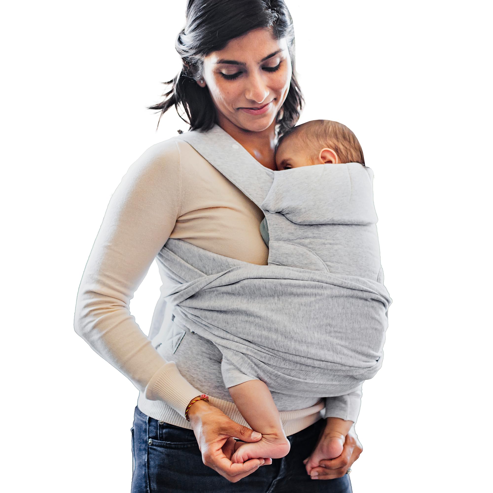 Foto 1 | Portabebés Boppy Comfygrow Gris Tórtola, 3 Posiciones De Transporte - Venta Internacional.