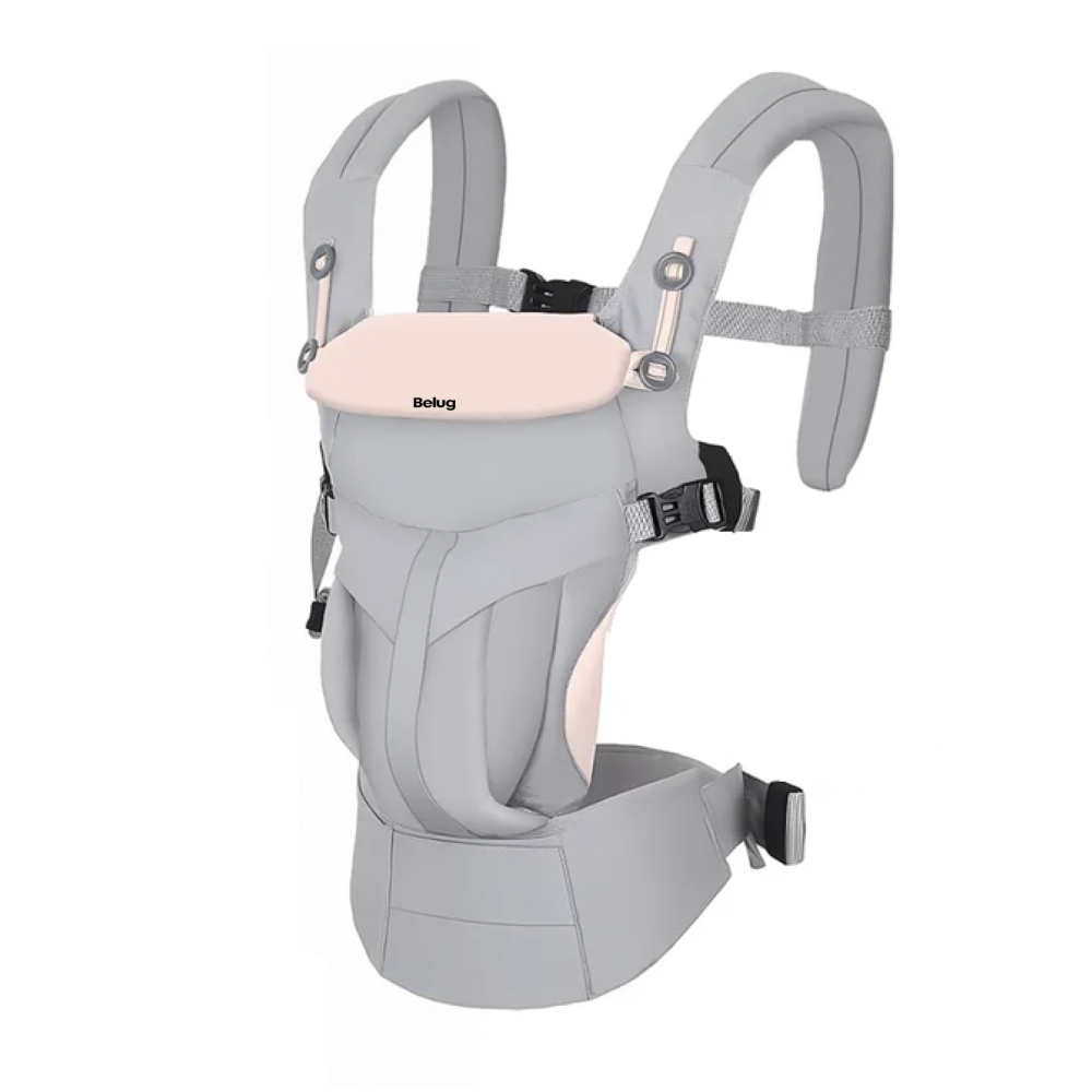 Foto 1 | Cangurera Bebe Mochila Portabebés Canguros Ergonómica Belug, Gris