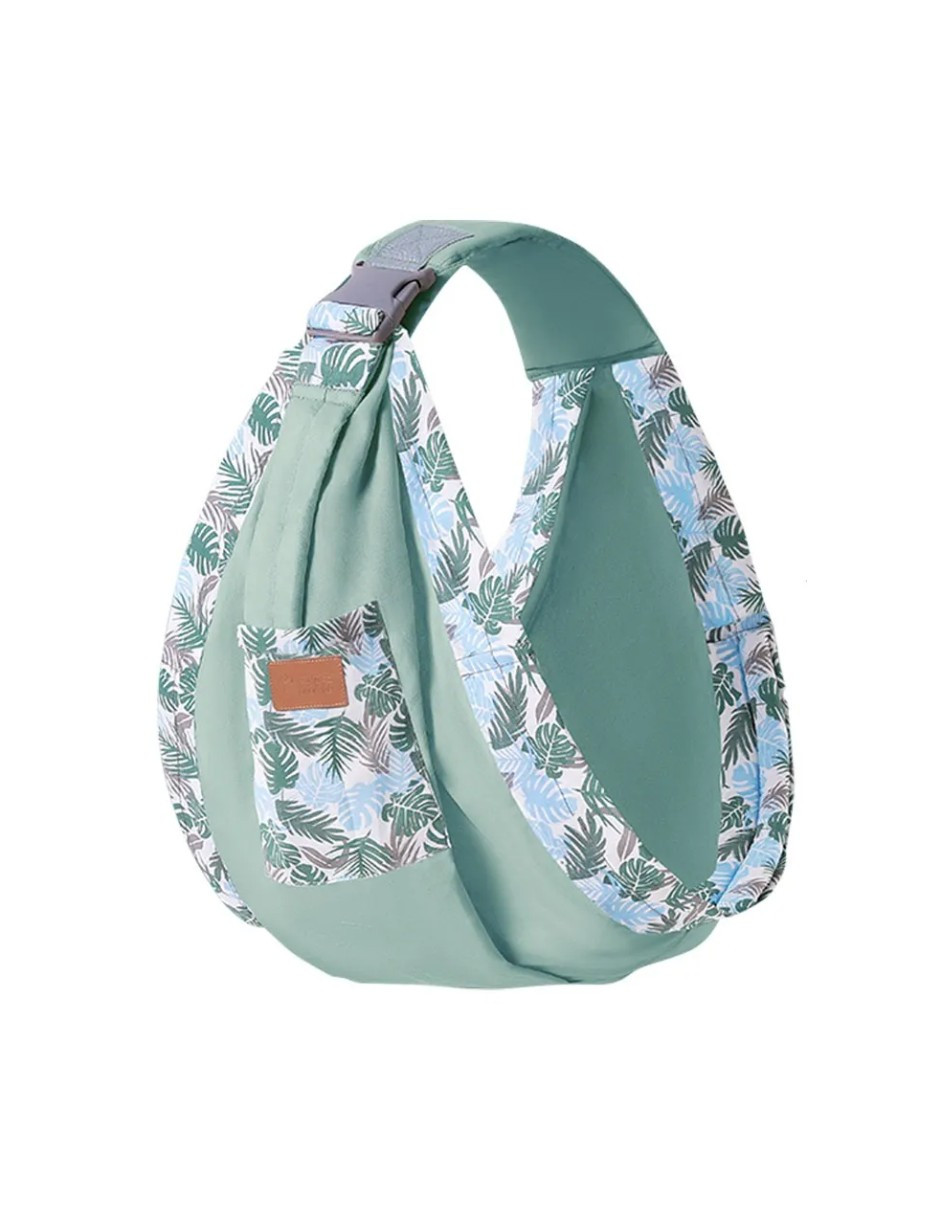 Rebozo Portabebés para Amamantar Verde