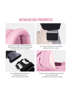 Foto 3 | Mochila Cangurera Portabebés Ergonómica