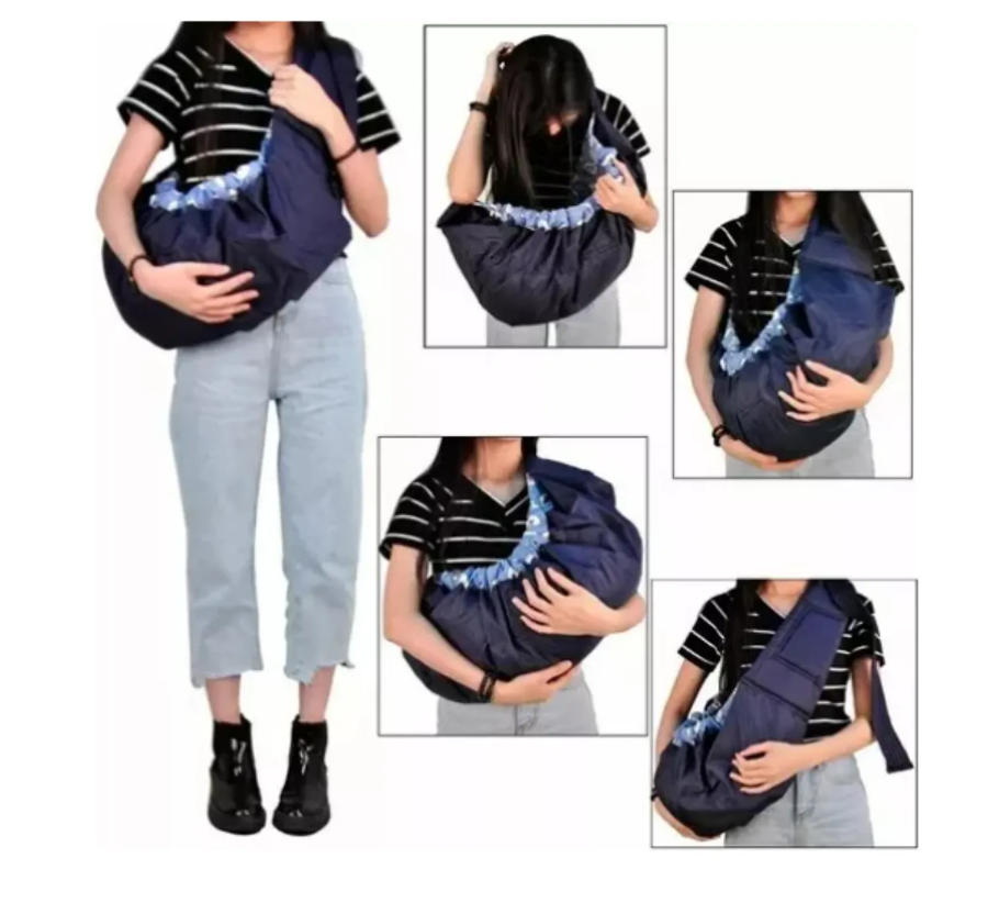 Foto 5 pulgar | Mochila Cangurera Portabebés Ergonimica De 0-6 Meses