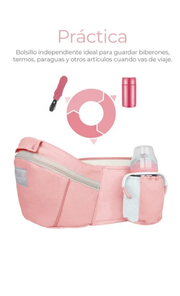 Foto 5 pulgar | Cangurera Portabebé Mochila Multifunciona