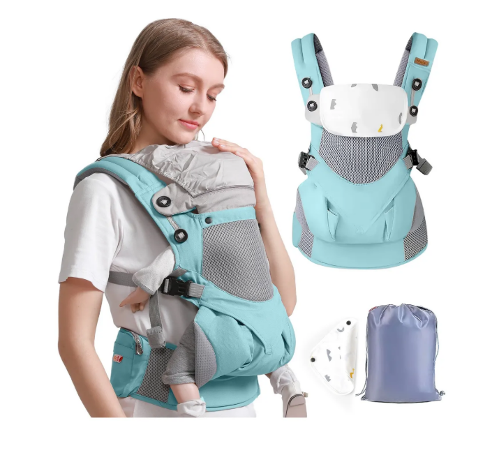Cangurera Bebe Mochila Portabebes Canguros Ergonomica Asient
