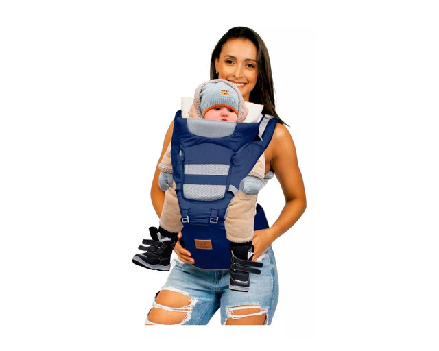 Foto 1 | Reboza Kidss Acolchonadas Azul Marino