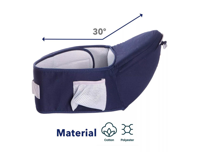 Foto 3 pulgar | Reboza Kidss Acolchonadas Azul Marino