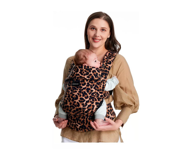 Foto 1 | Portabebé Ergonómico Cangurera Leopardo