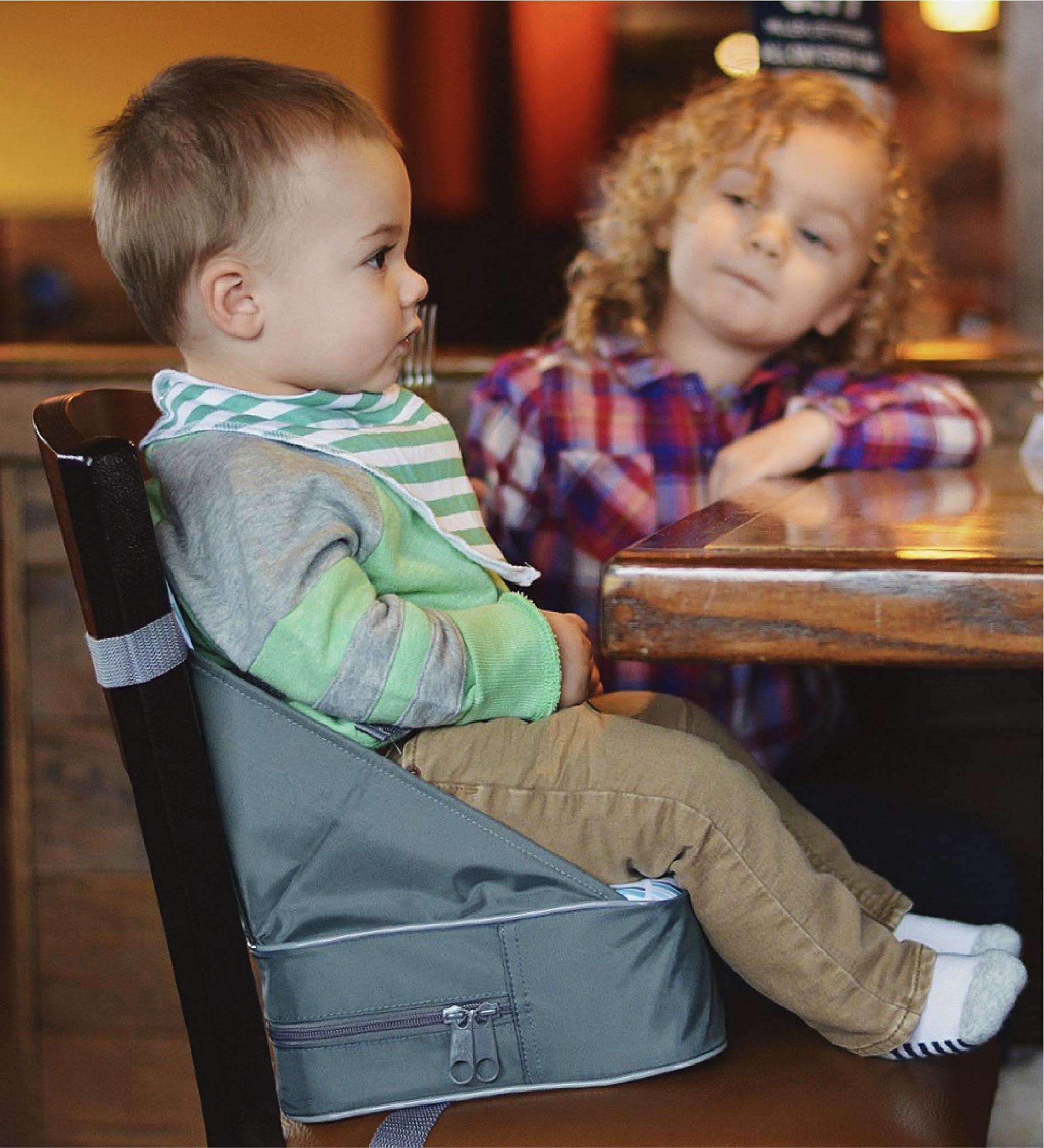 Foto 3 pulgar | Asiento Elevador Nuby Easy Go Para Bebés Y Niños Pequeños, Color Gris - Venta Internacional.