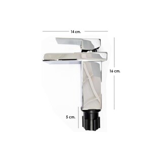 Foto 2 | Grifo Mezclador para Lavabo Ilios Innova Agua Fría/Caliente
