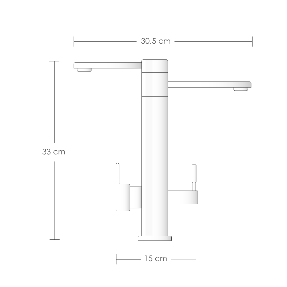 Foto 3 pulgar | Grifo Mezclador Ilios Innova para Cocina y Purificador de Agua