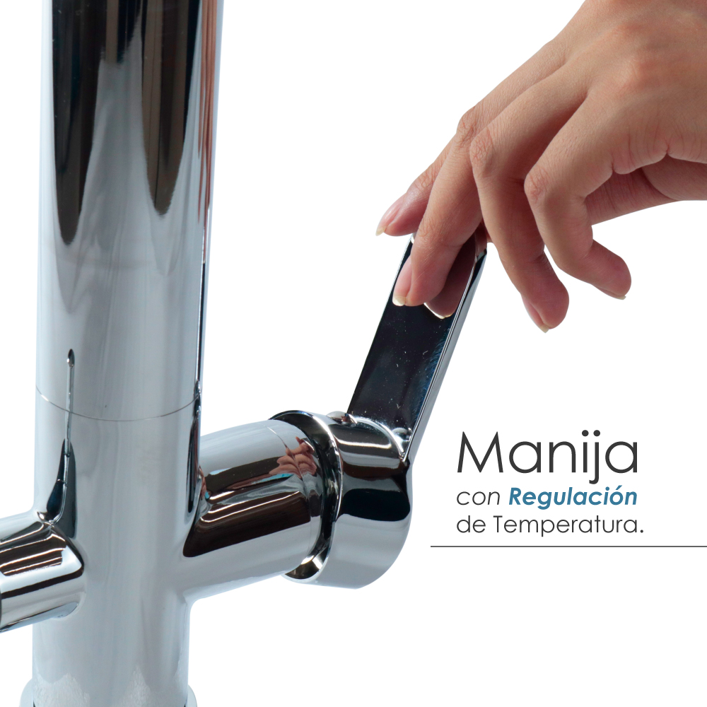 Foto 8 pulgar | Grifo Mezclador Ilios Innova para Cocina y Purificador de Agua
