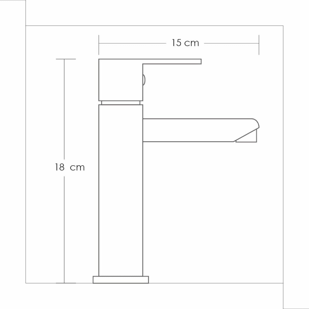 Foto 3 pulgar | Grifo Mezclador para Lavabo Agua Fría/Caliente