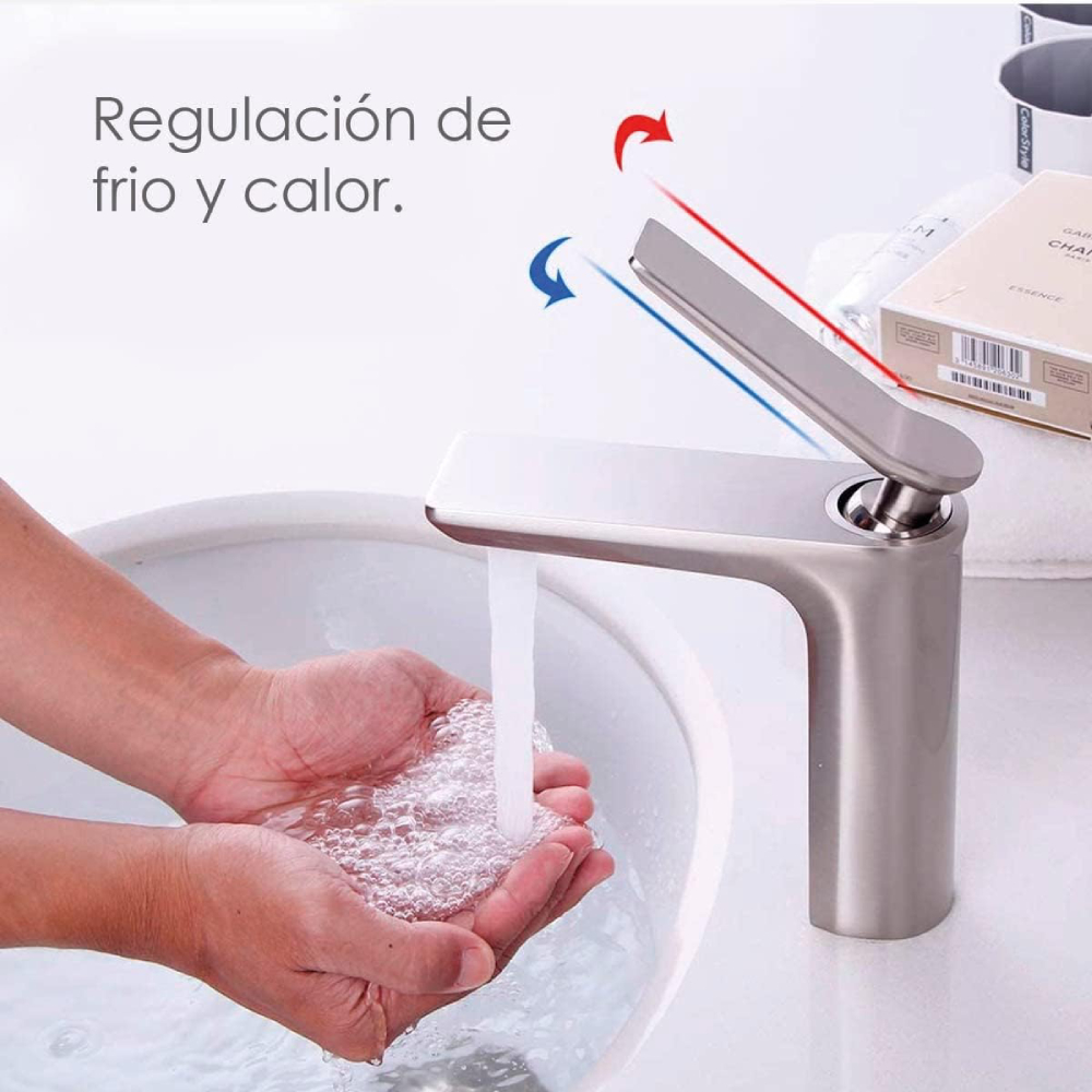 Foto 5 pulgar | Grifo Mezclador Innova para Lavabo Agua Fría/Caliente