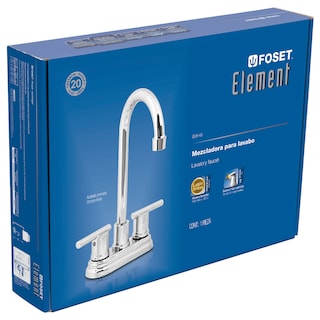 Foto 2 | Mezcladora Foset para Lavabo de 4 pulgadas Tipo Bar Línea Element