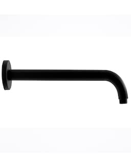 Foto 2 | Regadera Redonda de 20 cm con Brazo y Chapetón Rubinett de Acero Inoxidable 304 Negro Mate