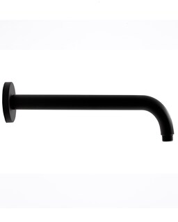 Foto 2 | Regadera Redonda de 25 cm con Brazo y Chapetón Rubinett de Acero Inoxidable 304 Negro