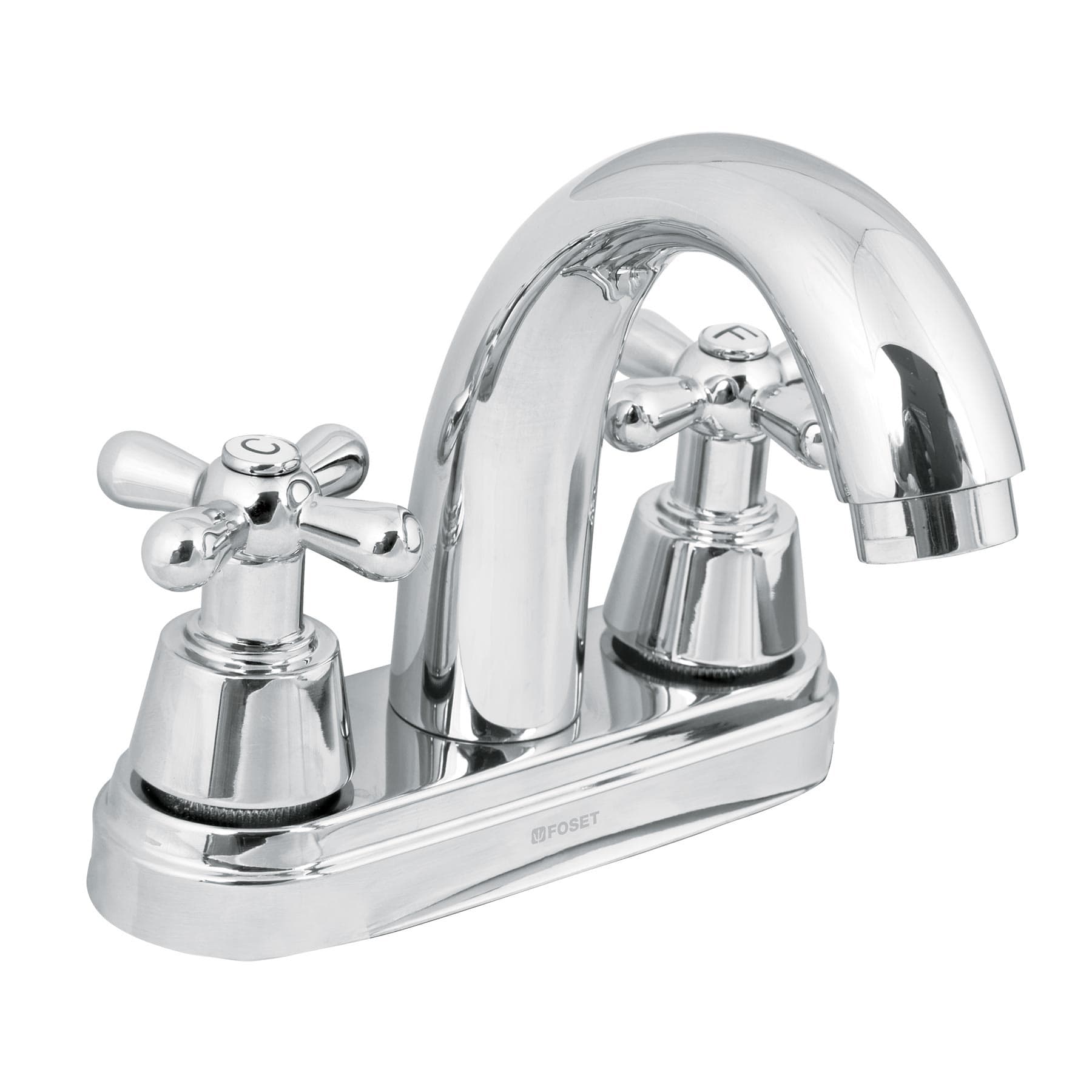 Mezcladora para Lavabo Foset Aqm-51 Plata