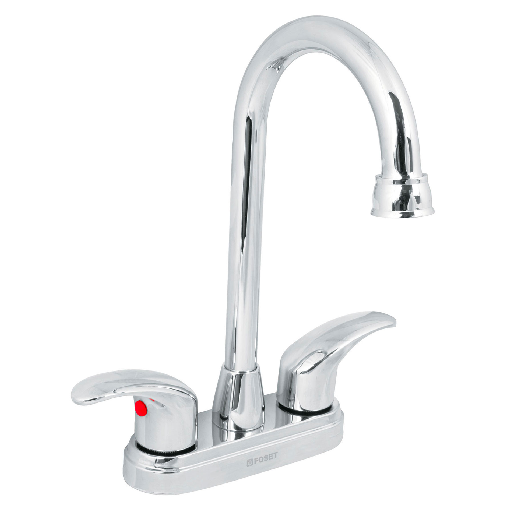 Mezcladora para Lavabo Foset Aqm-62 Plata