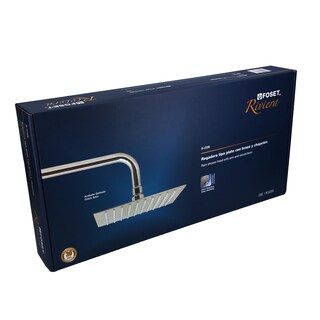 Foto 2 | Regadera Foset de Acero Inoxidable 10' con Brazo Satinado Línea Riviera
