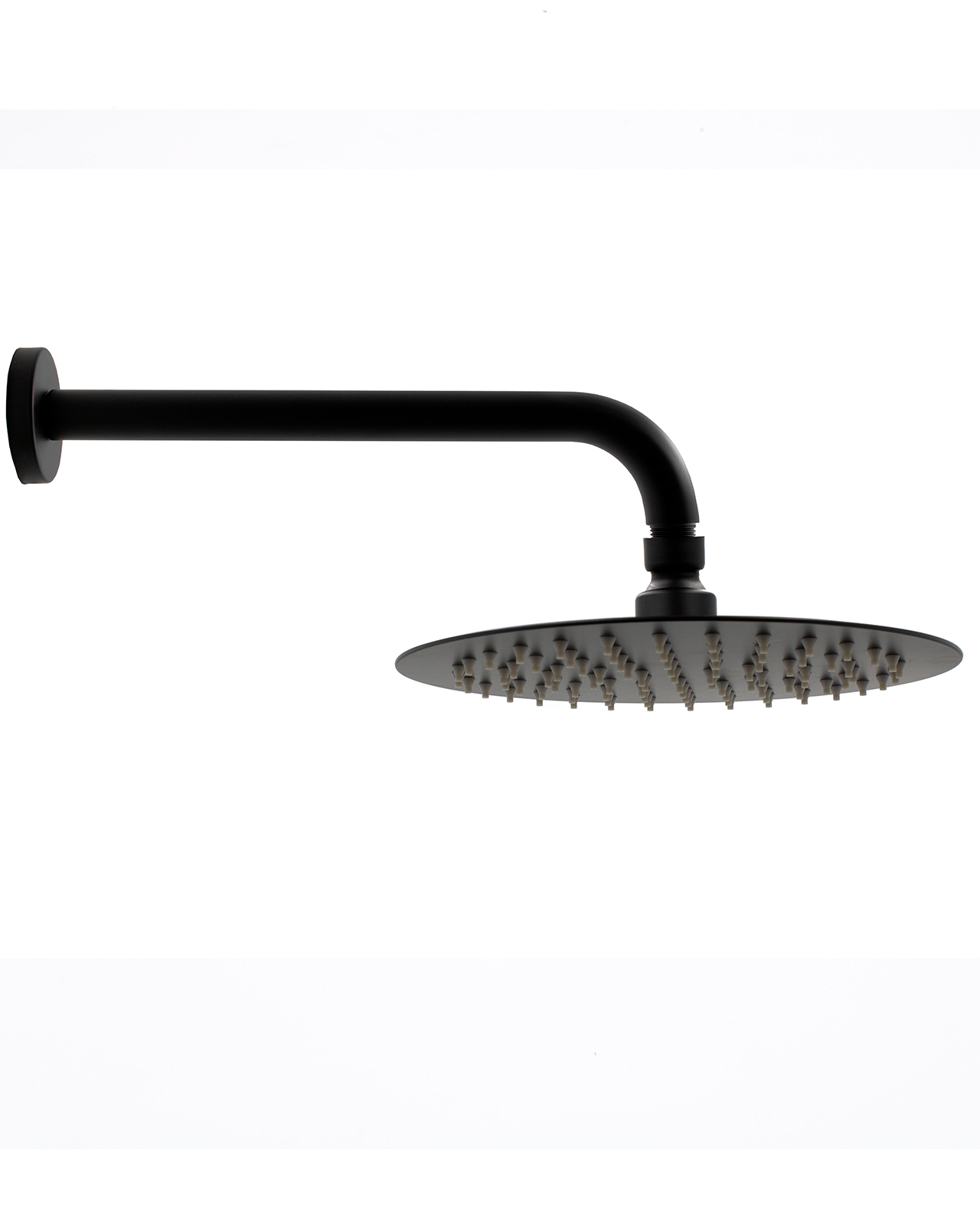 Foto 4 pulgar | Regadera Redonda de 20 cm Monomando Rubinett de Acero Inoxidable 304 Negro Mate
