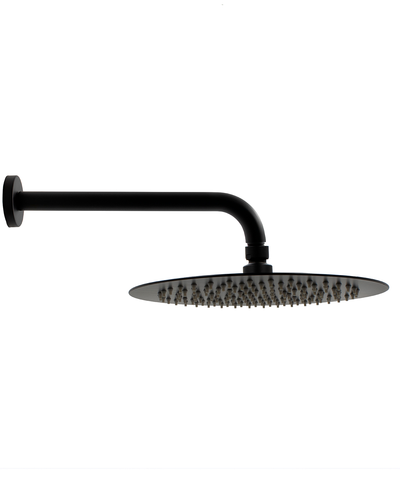 Foto 4 pulgar | Regadera Redonda de 25 cm Monomando Rubinett de Acero Inoxidable 304 Negro Mate