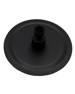Foto 5 | Regadera Redonda de 25 cm Monomando Rubinett de Acero Inoxidable 304 Negro Mate
