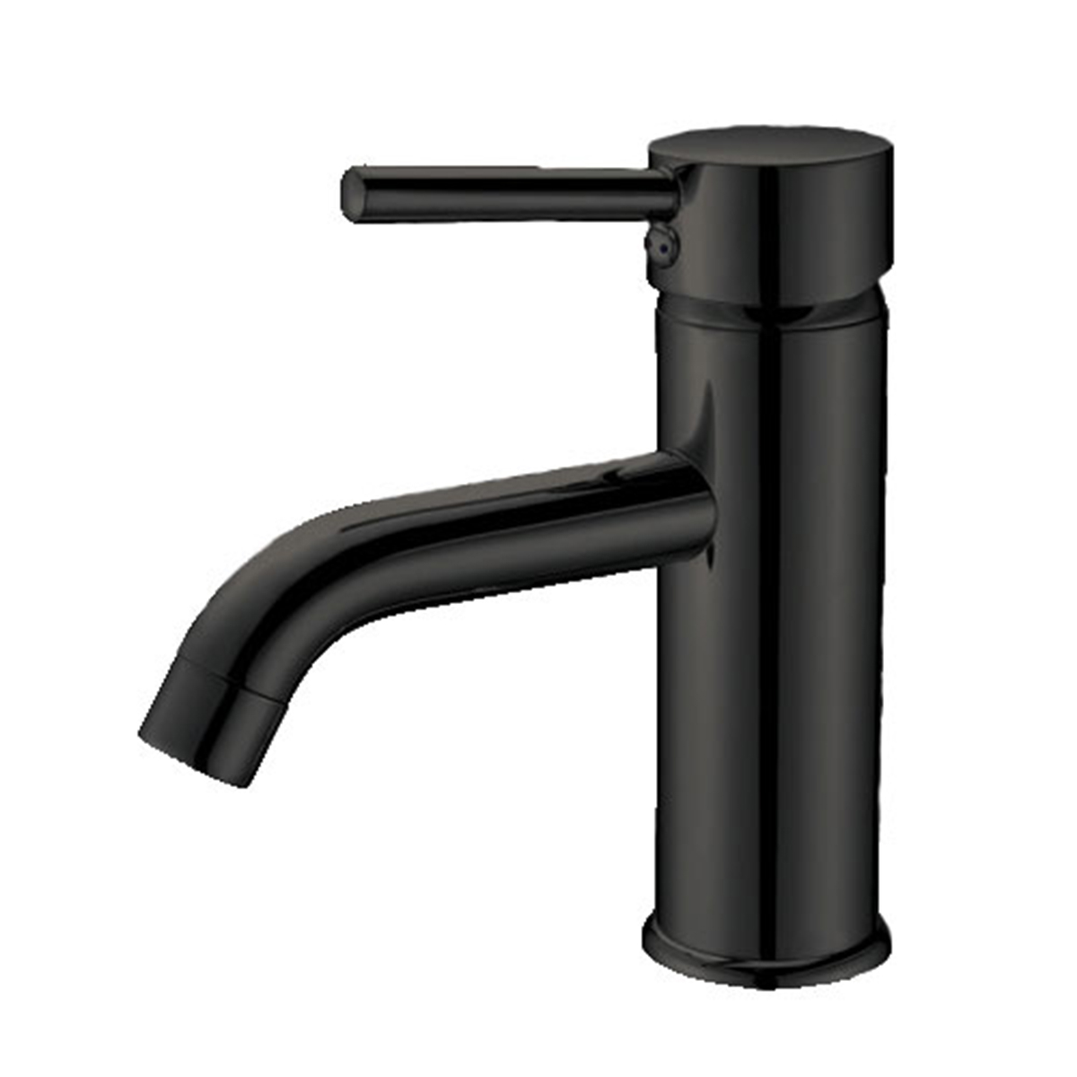 Foto 2 pulgar | Llave Monomando para Baño y Lavabo Rubinett Xk-Mnn-Br1 color Negro Mate Ovalin Latón Solido de 18 cm