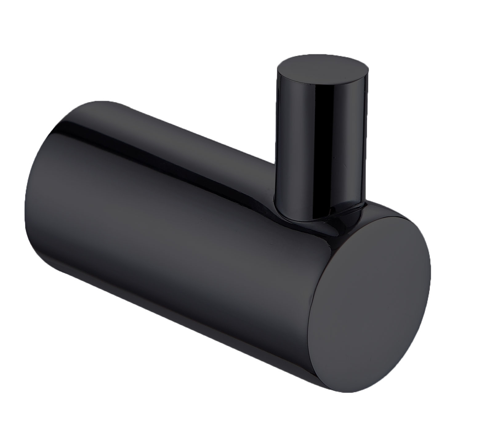 Gancho de Baño Rubinett Xk-06-Gn48 color Negro Mate de Acero Inoxidable 304