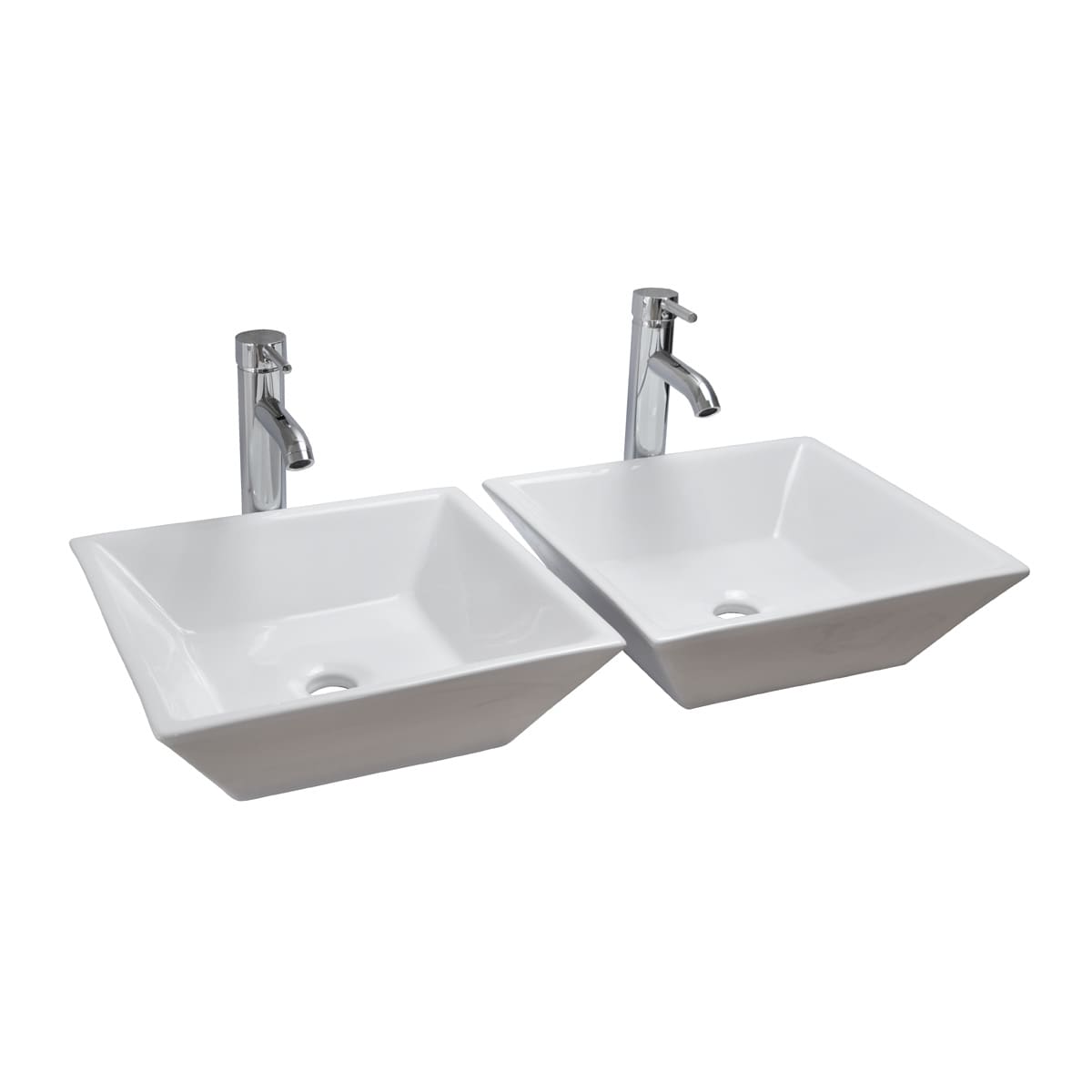 Lavabo Moderno Esatto OC-012 Kit Maya Dual 2 Piezas $2,799