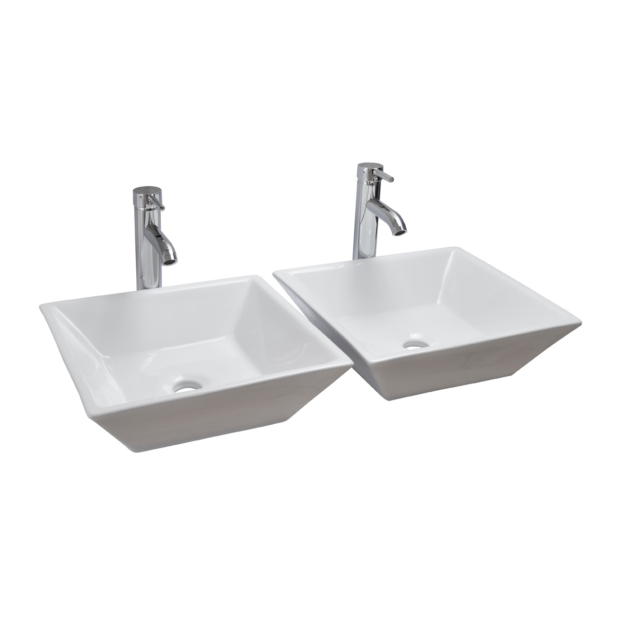 Lavabo Moderno Esatto OC-012 Kit Maya Dual 2 Piezas