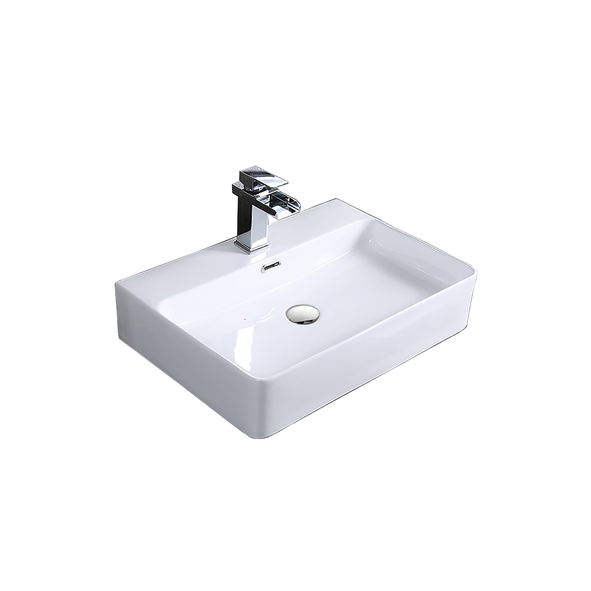 Paquete Esatto con Lavabo Ovalin Llave Cascada y Desagües