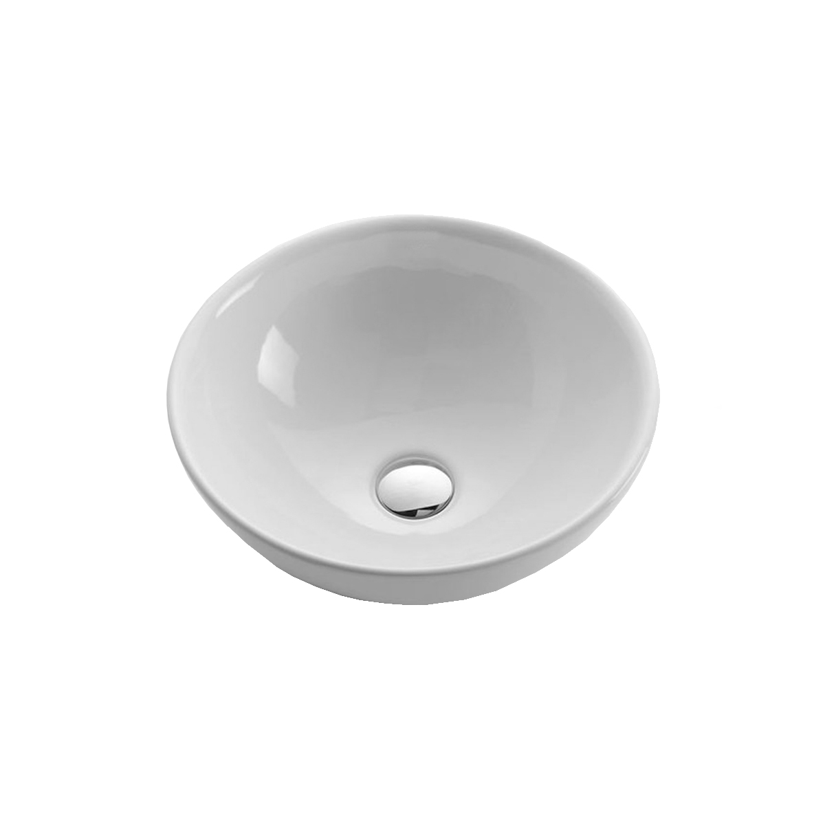 Ovalín Lavabo de Ceramica Esatto Oc-017 Blanc