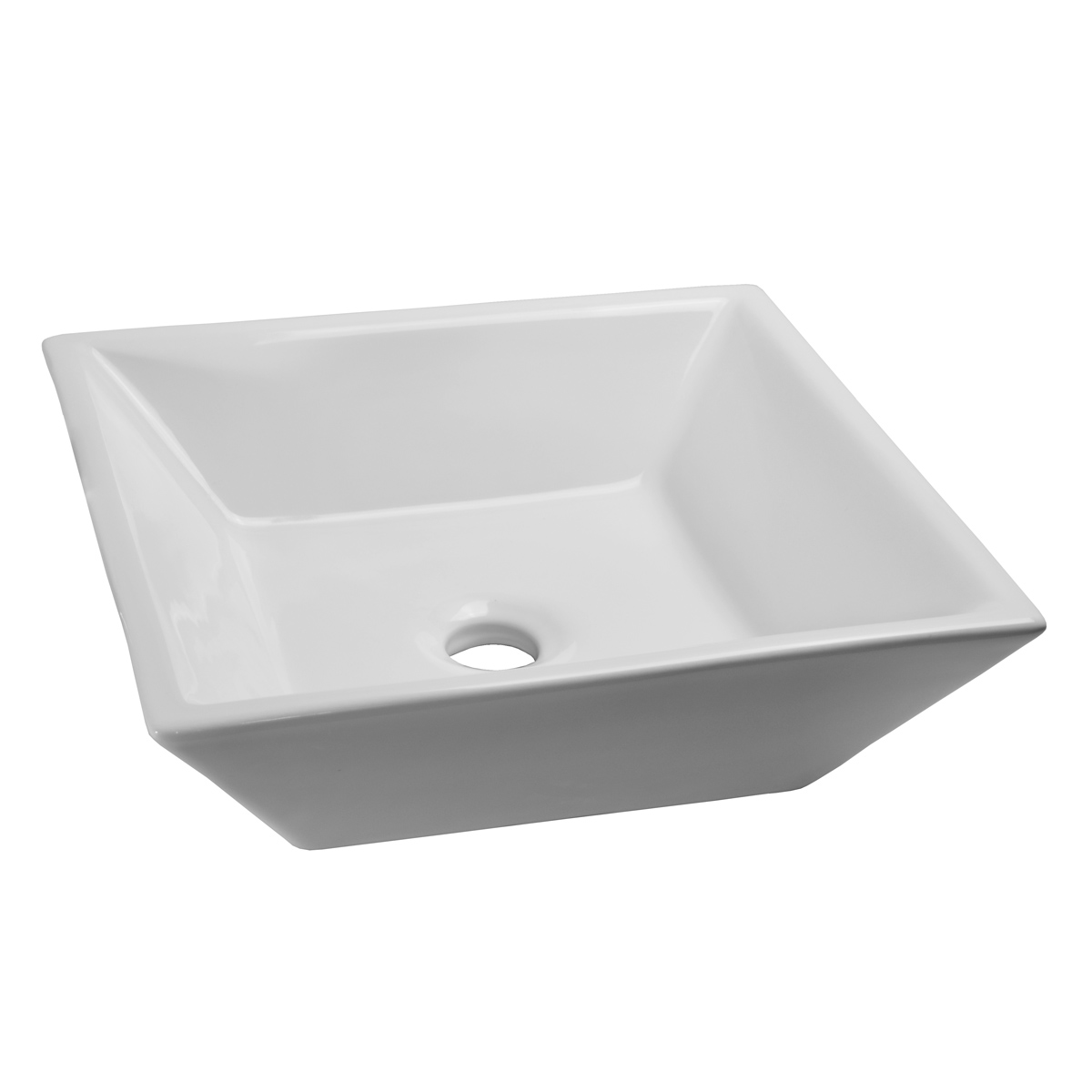 Ovalín Lavabo Ceramica Importado Esatto  Oc-012 Blanco