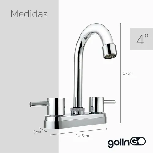 Foto 3 pulgar | Llave Solvex para Grifo Lavabo Baño con Manerales de Acero Inoxidable