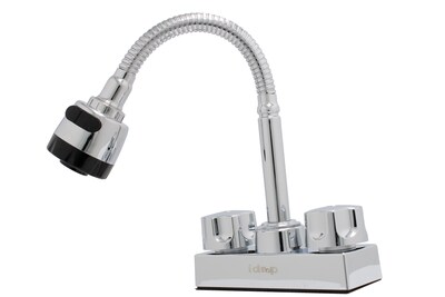 Foto 1 | Llave Mezcladora Para Lavabo 4 Manerales Abs Cuello Flex