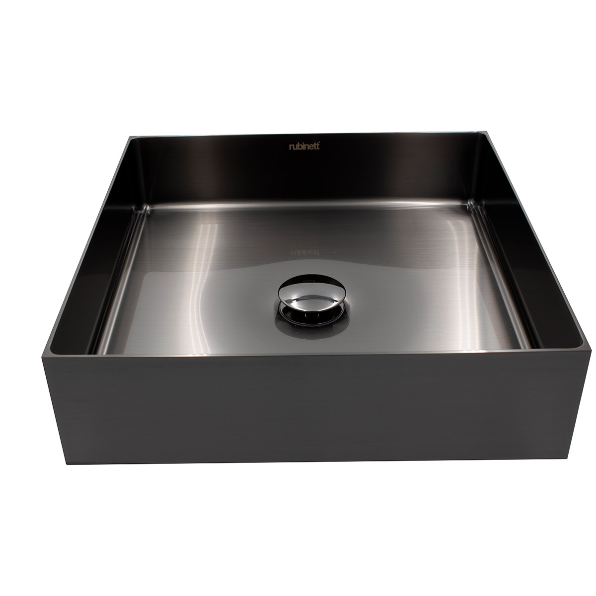 Lavabo con Tapón Rubinett Xov-4011n color Negro