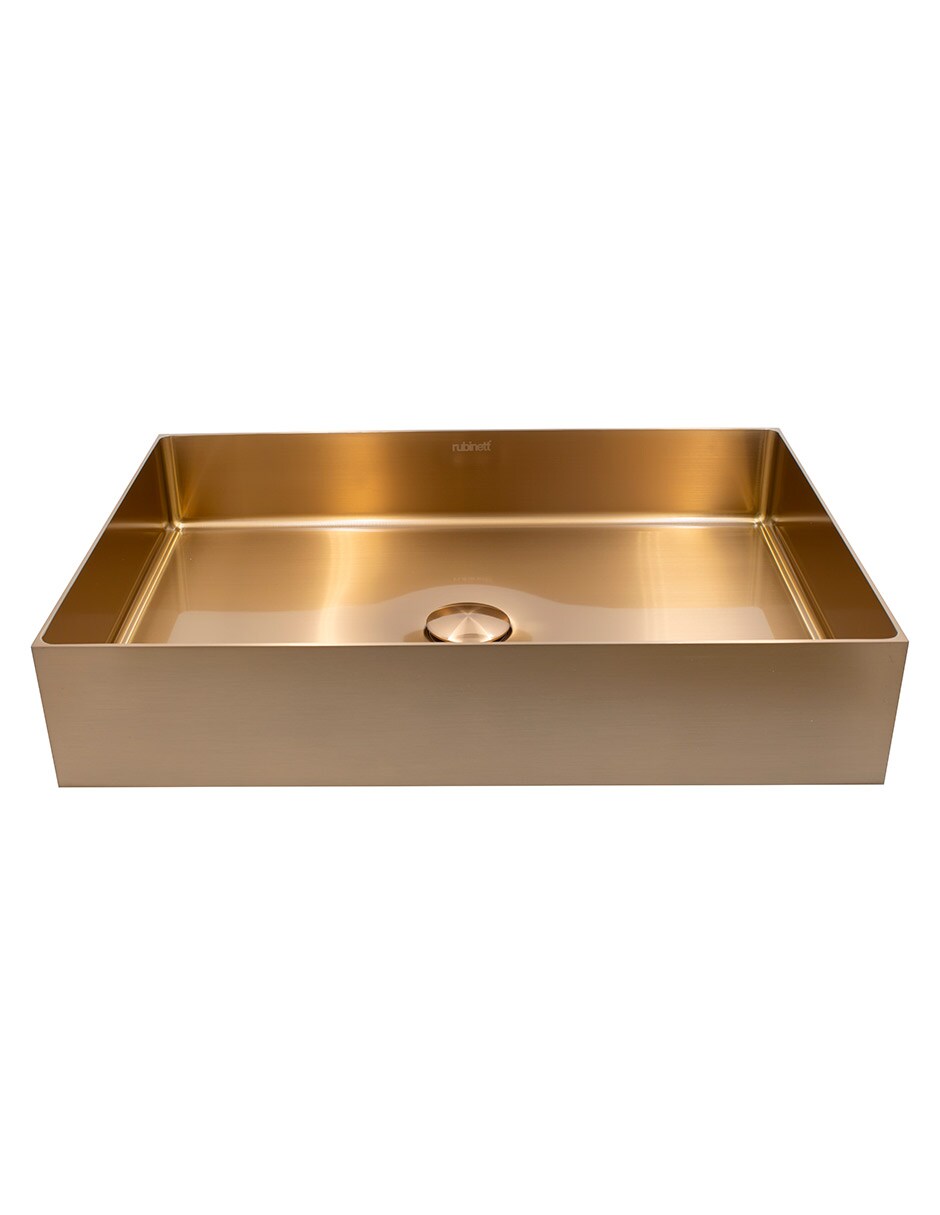 Lavabo con Tapón Rubinett Xov-551d color Cobre $7,209