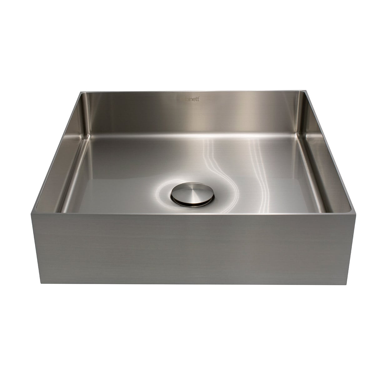 Lavabo con Tapón Rubinett Xov-4011s color Satinado $12,502