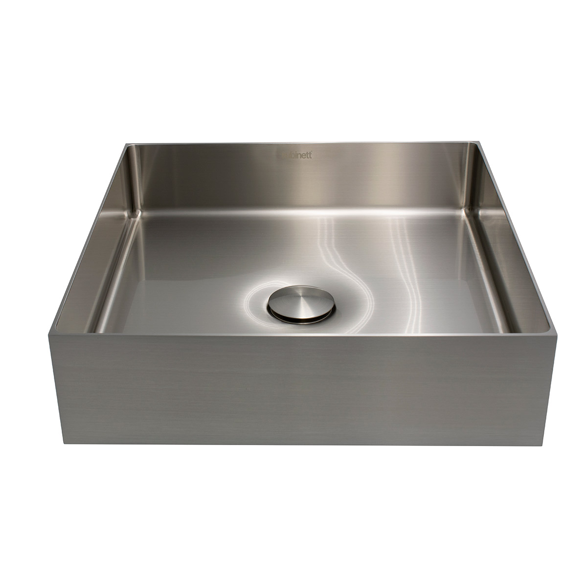 Lavabo con Tapón Rubinett Xov-4011s color Satinado