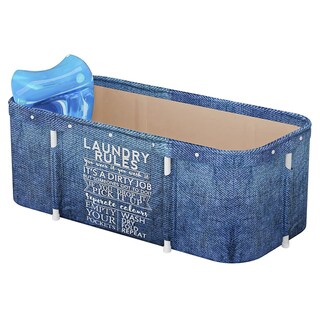Foto 1 | Tina de Baño Plegable Rack & Pack mkz-baneple2pazu color Azul